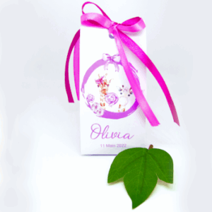 Caixa retangular Girafa chupa chupa