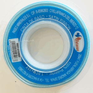 Fita de cetim 1 cm de largura cor verde menta