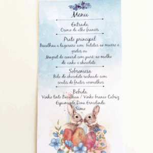 Menu Páscoa