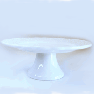 Prato de bolo com pé pequeno Bordalo Pinheiro.