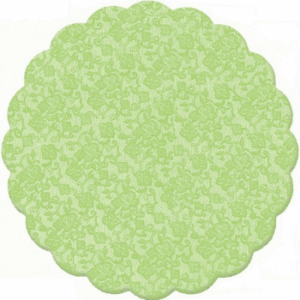 Tapetinho para doce verde claro